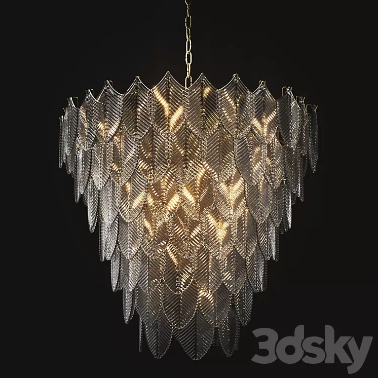 Eichholtz Chandelier Verbier L 3D Model Eichholtz Chandelier Verbier L 3D Model