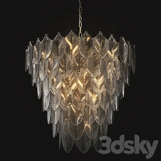 Eichholtz Chandelier Verbier L 3DModel