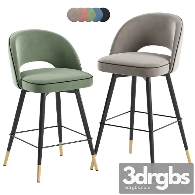 Eichholtz Cliff Barstool Counter 3D Model Download Eichholtz Cliff Barstool Counter 3D Model Download