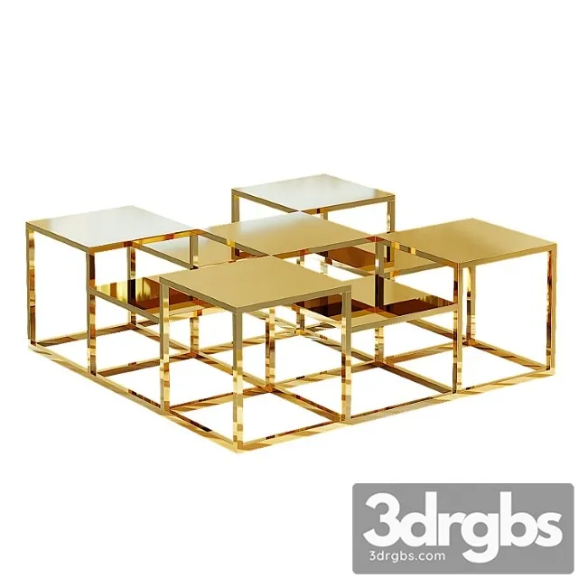 Eichholtz coffee table avian 2 3D Model Download