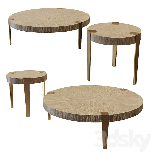Eichholtz Coffee Table Oxnard 3D Model