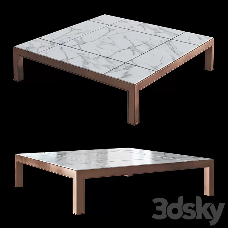 Eichholtz – Coffee Table Tardieu 3D Model Eichholtz – Coffee Table Tardieu 3D Model