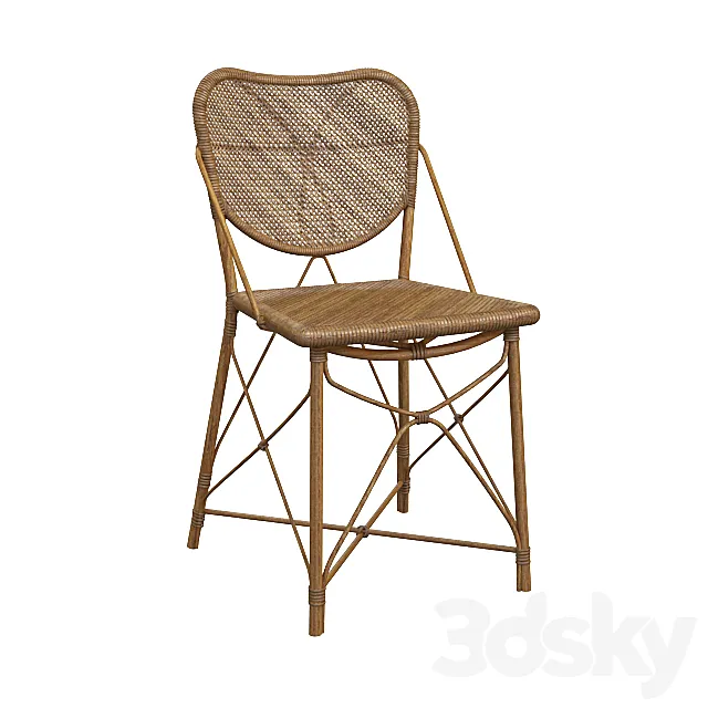 EIchholtz colony chair 3D Model