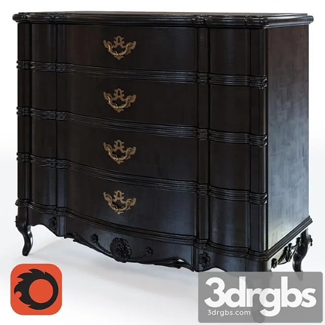 Eichholtz commode bohemien 2 3D Model Download