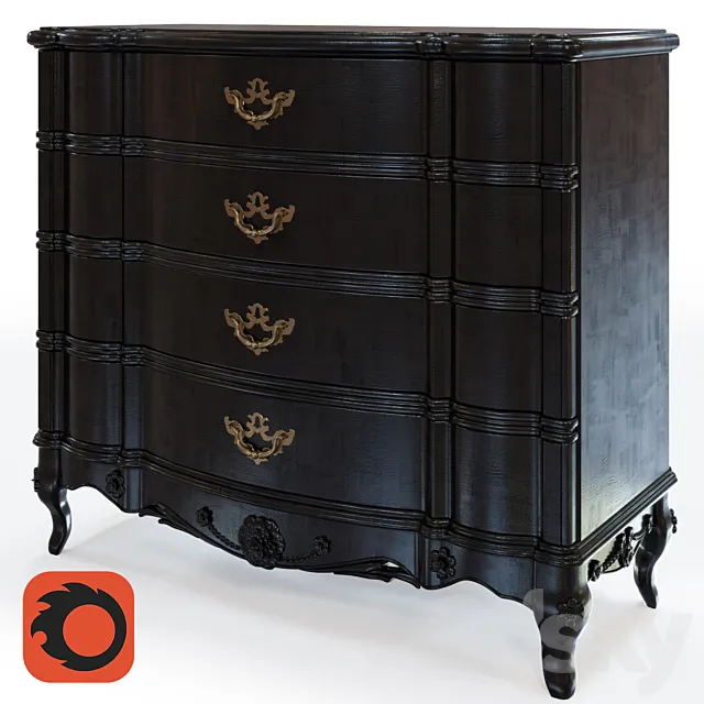 Eichholtz Commode Bohemien 3D Model