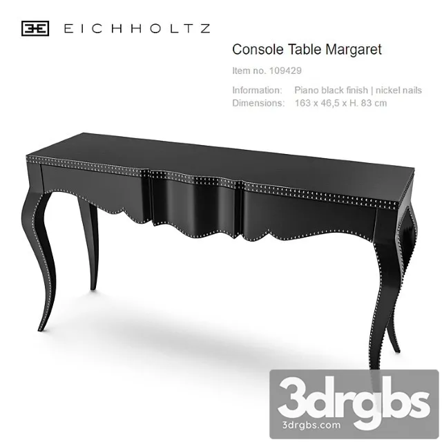 Eichholtz Console Table Margaret 3D Model Download