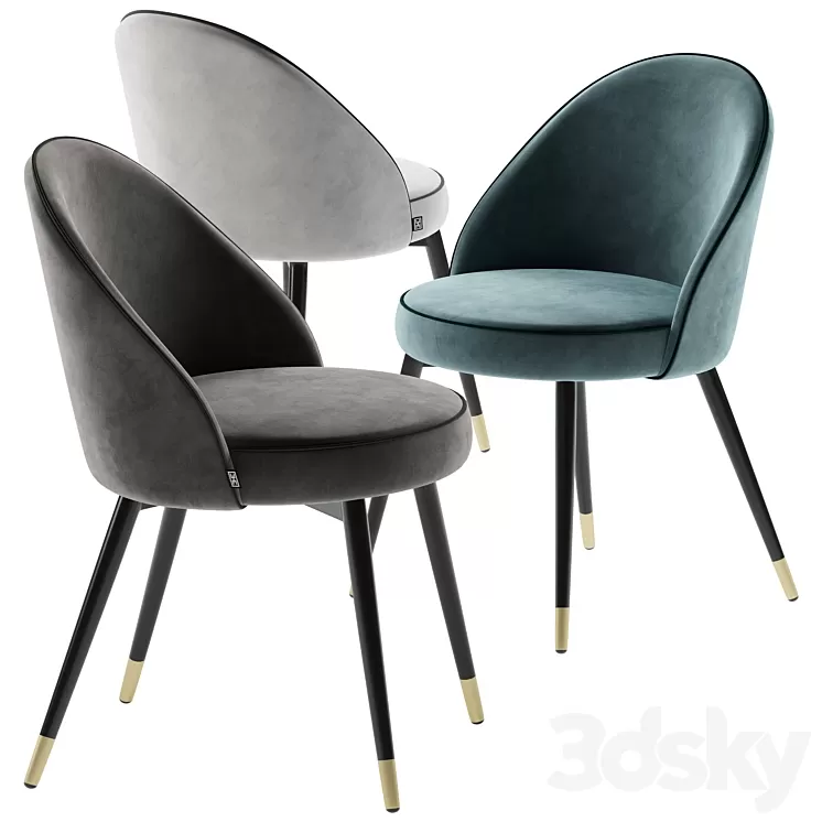 Eichholtz Cooper chair 3D Model Eichholtz Cooper chair 3D Model