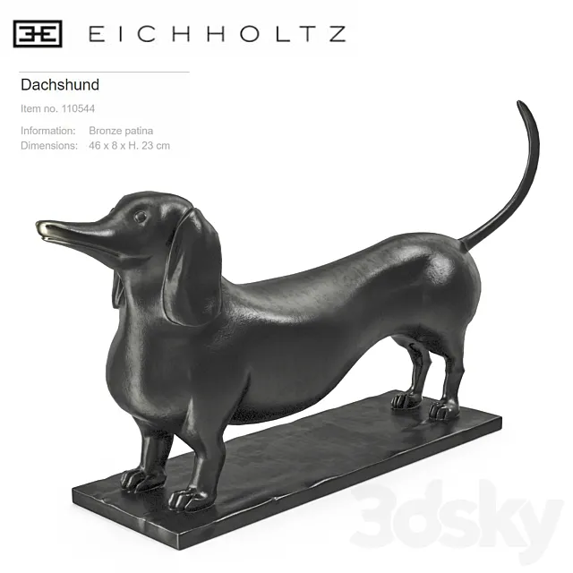 Eichholtz Dachshund 3DModel