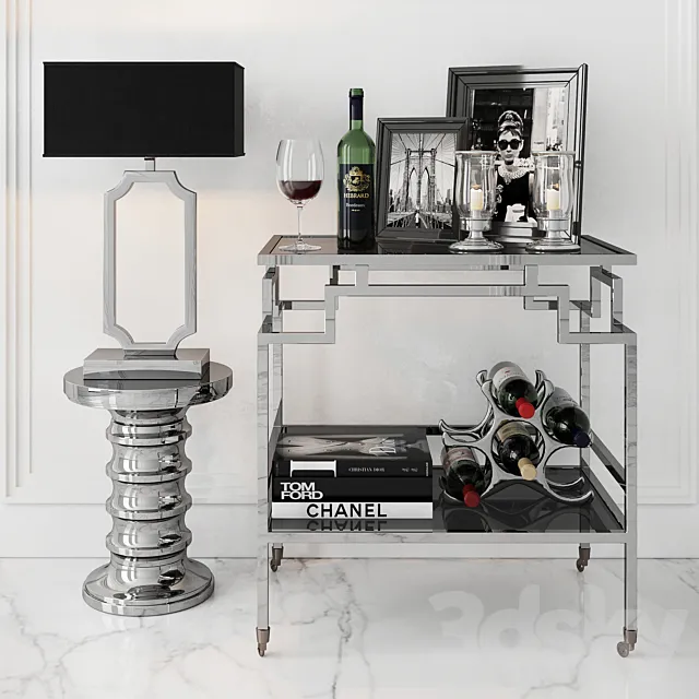 Eichholtz decor set 02 3D Model