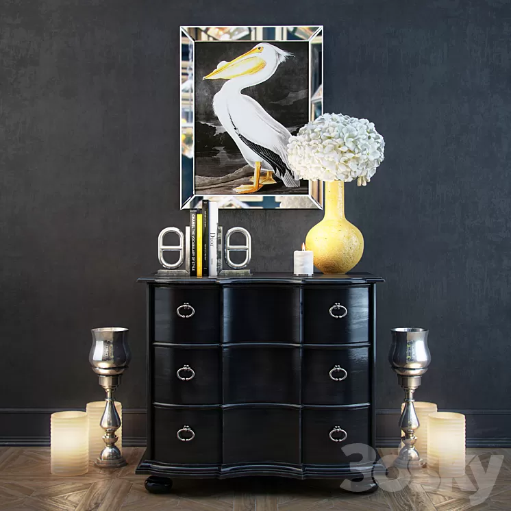 Eichholtz decor set 3D Model