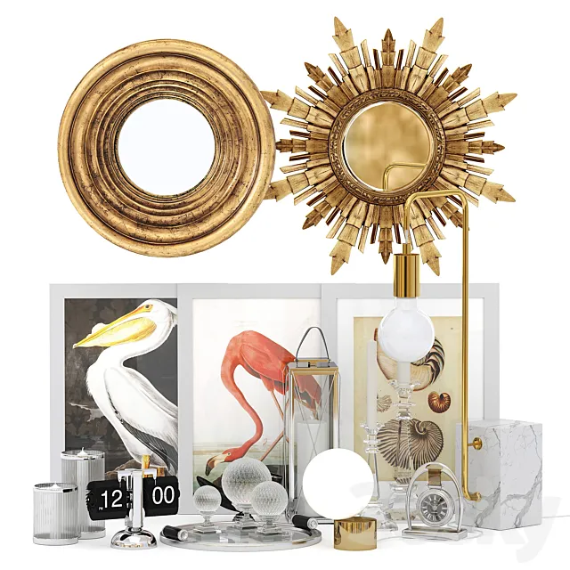 Eichholtz Decoration Set 11 3D Model