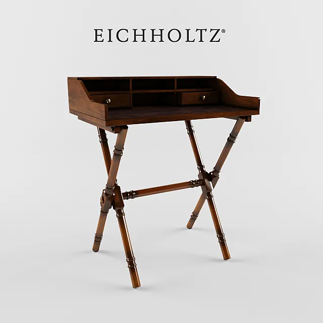 Eichholtz Desk Travel Butler Tray Model 3D Model Eichholtz Desk Travel Butler Tray Model 3D Model
