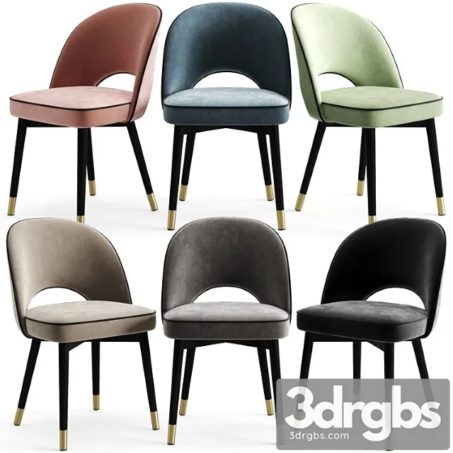 Eichholtz dining chair cliff 2 3D Model Download Eichholtz dining chair cliff 2 3D Model Download