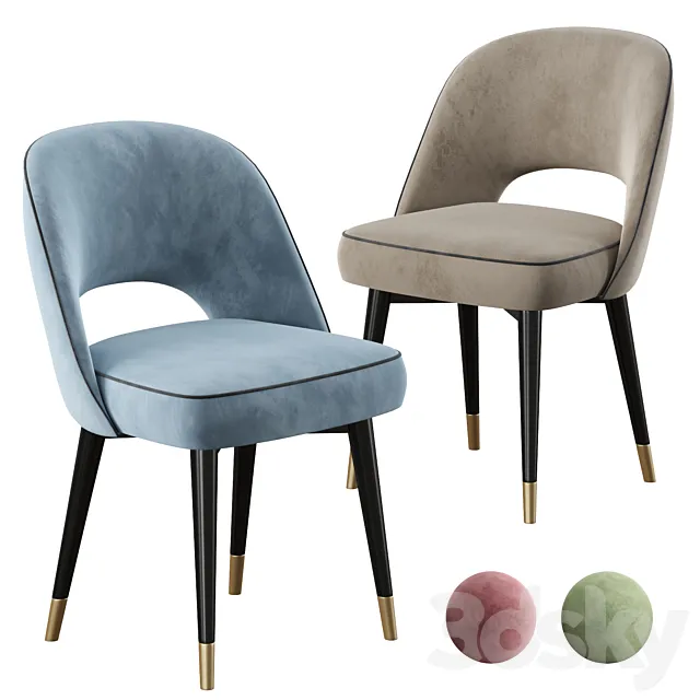 Eichholtz Dining Chair Cliff 3D Model