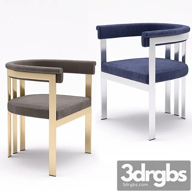 Eichholtz dining chair clubhouse 2 3D Model Download Eichholtz dining chair clubhouse 2 3D Model Download