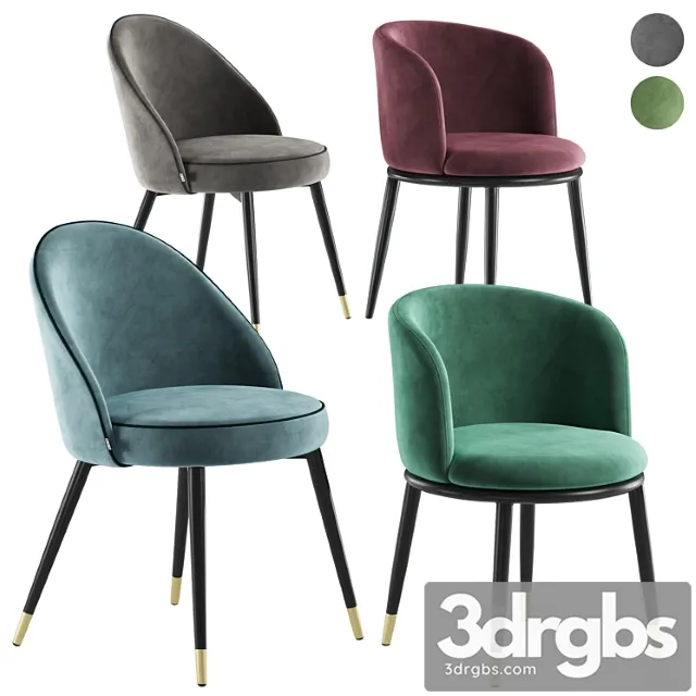 Eichholtz Dining Chair Cooper Filmore 3D Model Download Eichholtz Dining Chair Cooper Filmore 3D Model Download