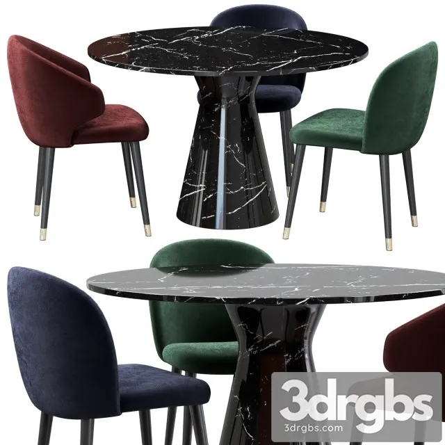 Eichholtz Dining Chair Volante 3D Model Download Eichholtz Dining Chair Volante 3D Model Download