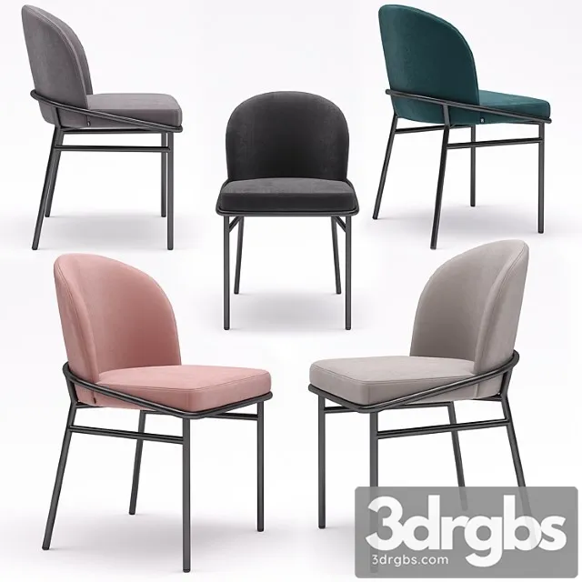 Eichholtz dining chair willis 2 3D Model Download Eichholtz dining chair willis 2 3D Model Download
