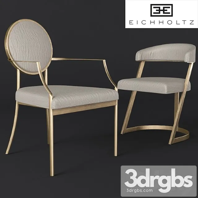 Eichholtz Dining Chairs 2 3D Model Download Eichholtz Dining Chairs 2 3D Model Download