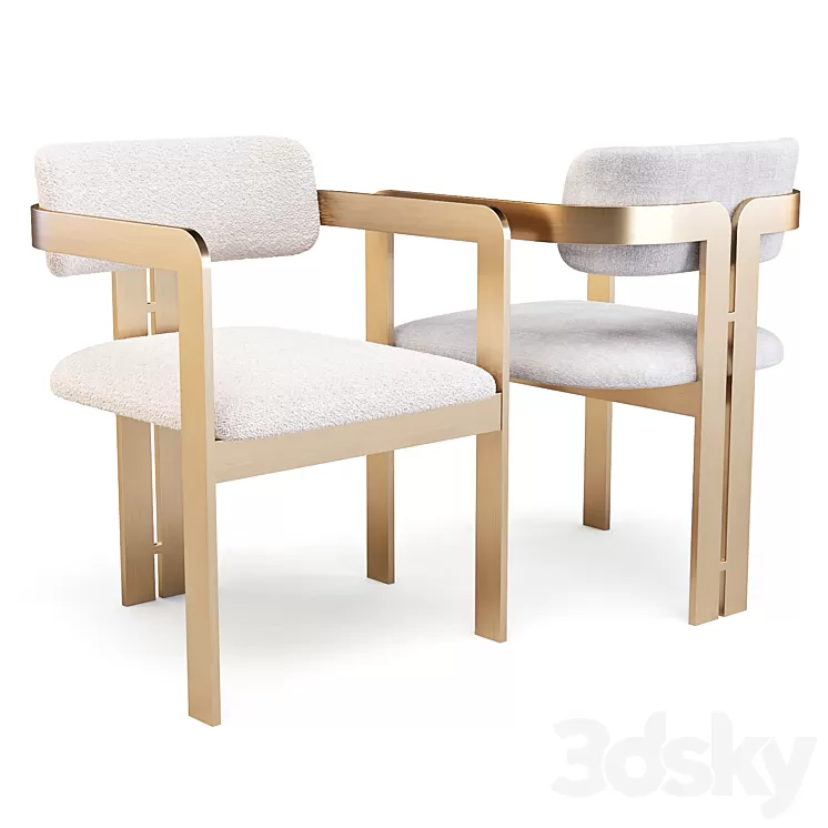 Eichholtz: Donato – Dining Chair 3D Model Eichholtz: Donato – Dining Chair 3D Model