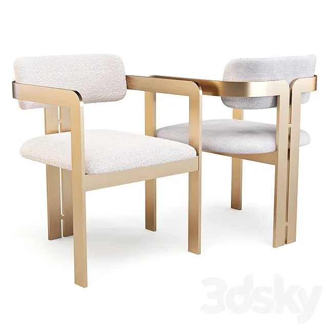 Eichholtz: Donato – Dining Chair 3DModel Eichholtz: Donato – Dining Chair 3DModel