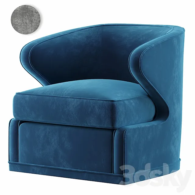 Eichholtz DORSET chair 3D Model