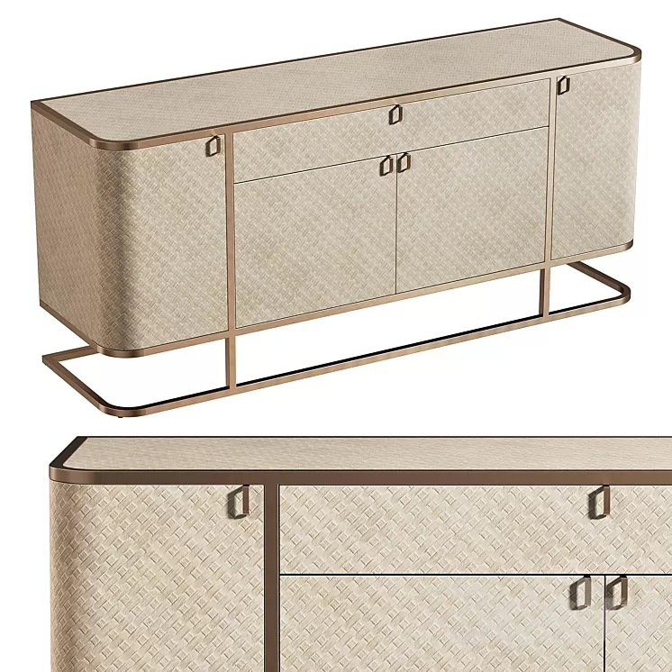 EICHHOLTZ dresser NAPA VALLEY 3D Model EICHHOLTZ dresser NAPA VALLEY 3D Model