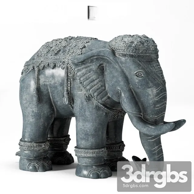 Eichholtz Elephant XL 3D Model Download