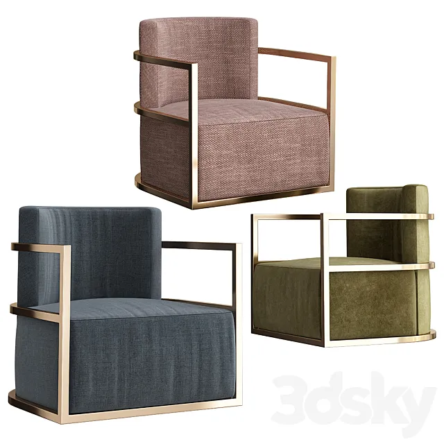 EICHHOLTZ EMILIO CHAIR 3D Model