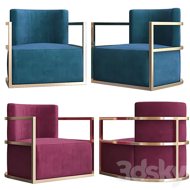 Eichholtz emilio chair 3DModel