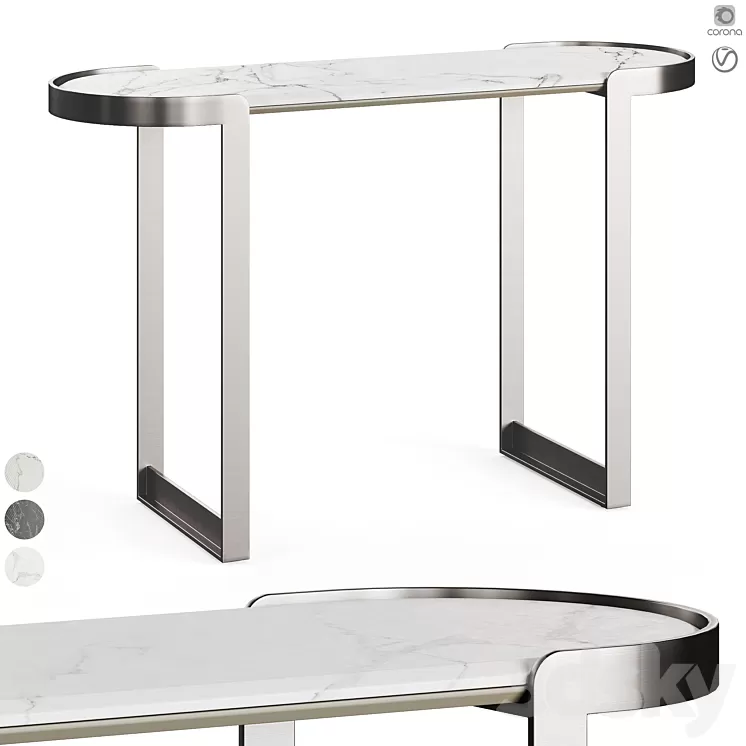 Eichholtz Fabio 120 Console Table 3D Model Eichholtz Fabio 120 Console Table 3D Model