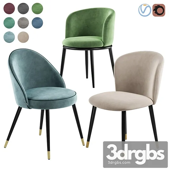 Eichholtz Filmore Cooper Volante Chair 3D Model Download Eichholtz Filmore Cooper Volante Chair 3D Model Download