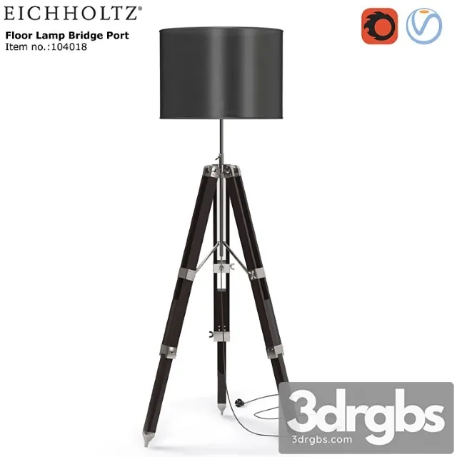 Eichholtz Floor Lamp Bridgeport 3D Model Download