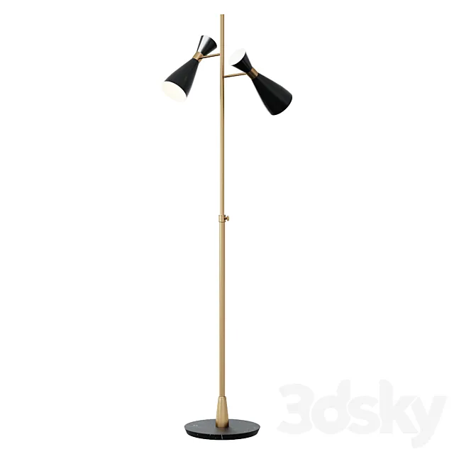 Eichholtz FLOOR LAMP CORDERO floor lamp floor lamp 3D Model