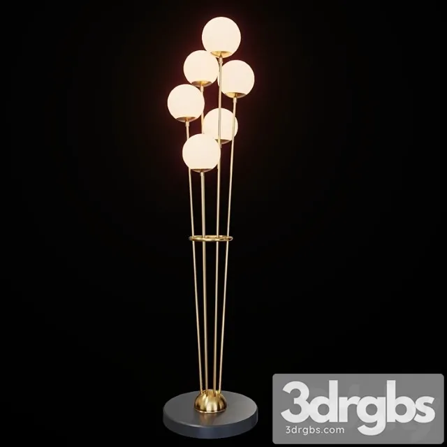 Eichholtz Floor Lamp Tortora 3D Model Download