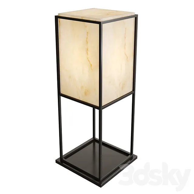 Eichholtz FOOR LAMP BARRET 3D Model Eichholtz FOOR LAMP BARRET 3D Model