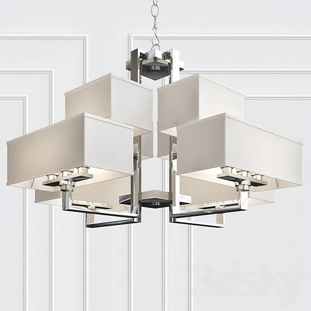 Eichholtz Furstenberg Chandelier 3DModel