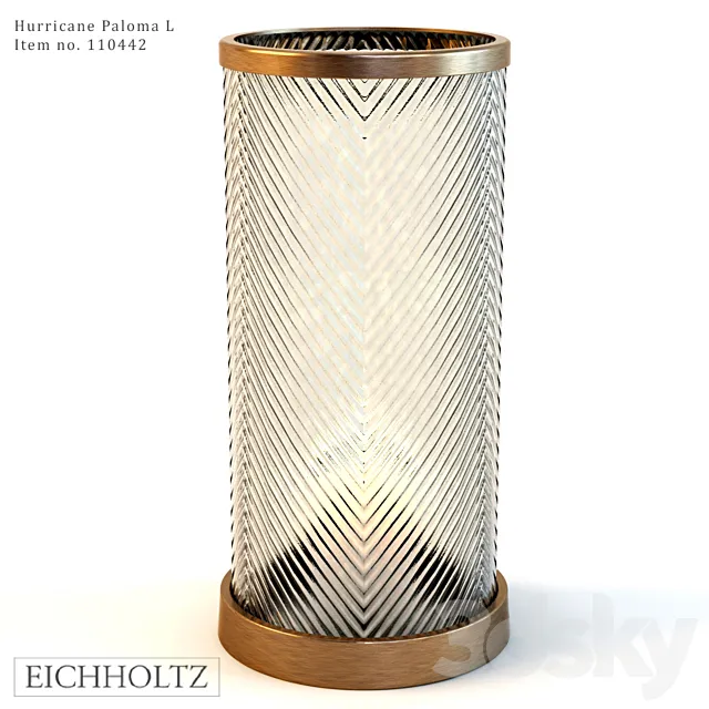 Eichholtz Hurricane Paloma L (Large) 3D Model Eichholtz Hurricane Paloma L (Large) 3D Model