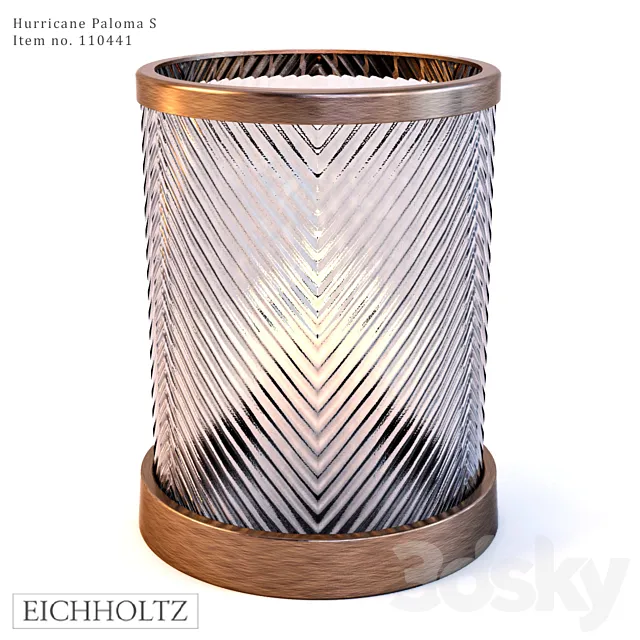 Eichholtz Hurricane Paloma s (Small) 3D Model Eichholtz Hurricane Paloma s (Small) 3D Model