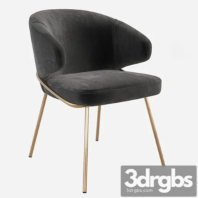 Eichholtz kinley dining chair 2 3D Model Download Eichholtz kinley dining chair 2 3D Model Download