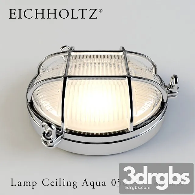 Eichholtz Lamp Ceiling Aqua 05802 3D Model Download