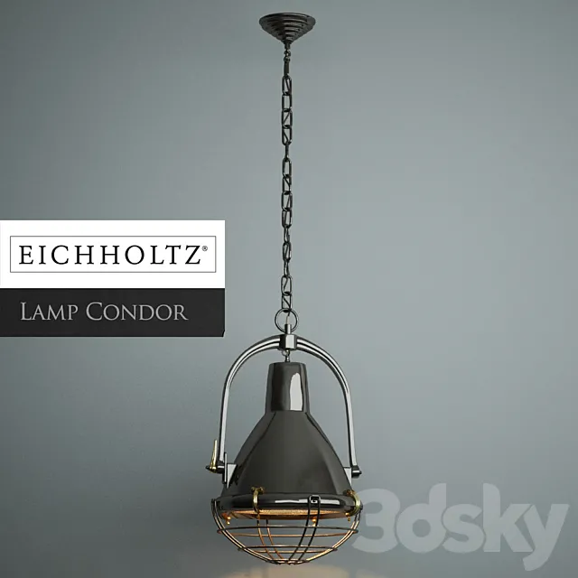 Eichholtz Lamp Condor 3D Model Eichholtz Lamp Condor 3D Model