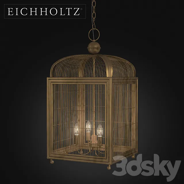 Eichholtz Lantern Falcon 3D Model Eichholtz Lantern Falcon 3D Model