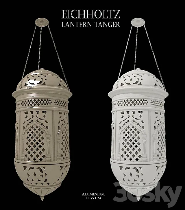 EICHHOLTZ Lantern Tanger 3DModel EICHHOLTZ Lantern Tanger 3DModel