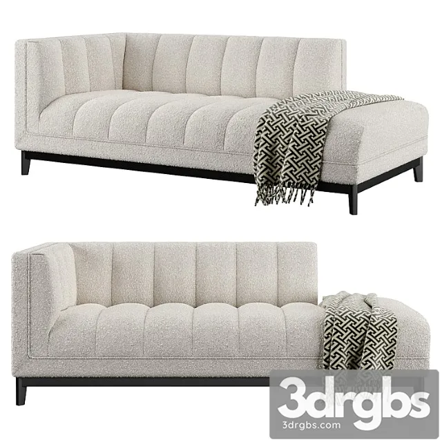 Eichholtz Lounge Sofa Ditmar 3D Model Download Eichholtz Lounge Sofa Ditmar 3D Model Download