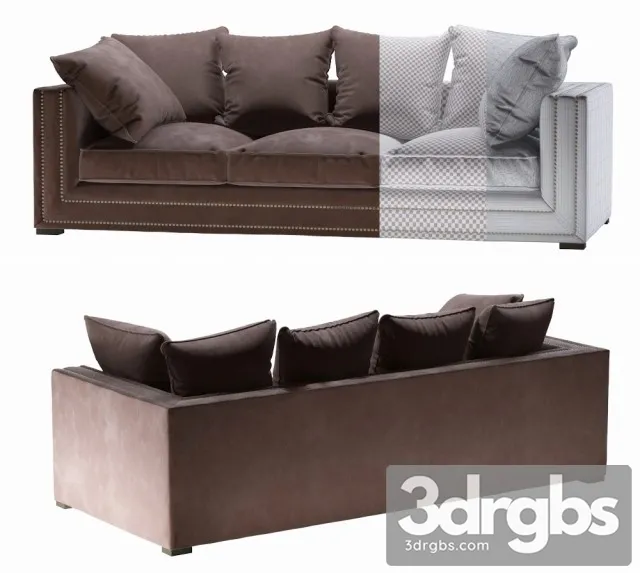 Eichholtz Mallorca Sofa 01 3D Model Download Eichholtz Mallorca Sofa 01 3D Model Download