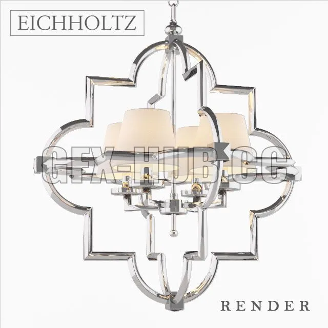 Eichholtz Mandeville S Nickel 3D Model Eichholtz Mandeville S Nickel 3D Model