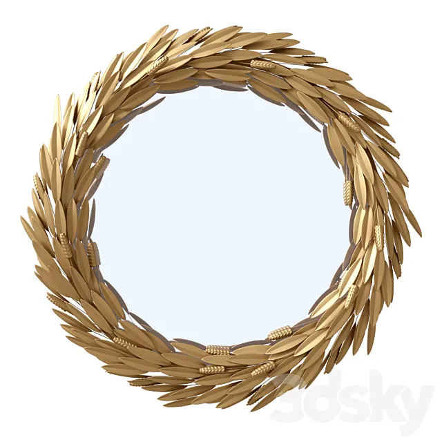 Eichholtz mirror Bonheur 3D Model Eichholtz mirror Bonheur 3D Model