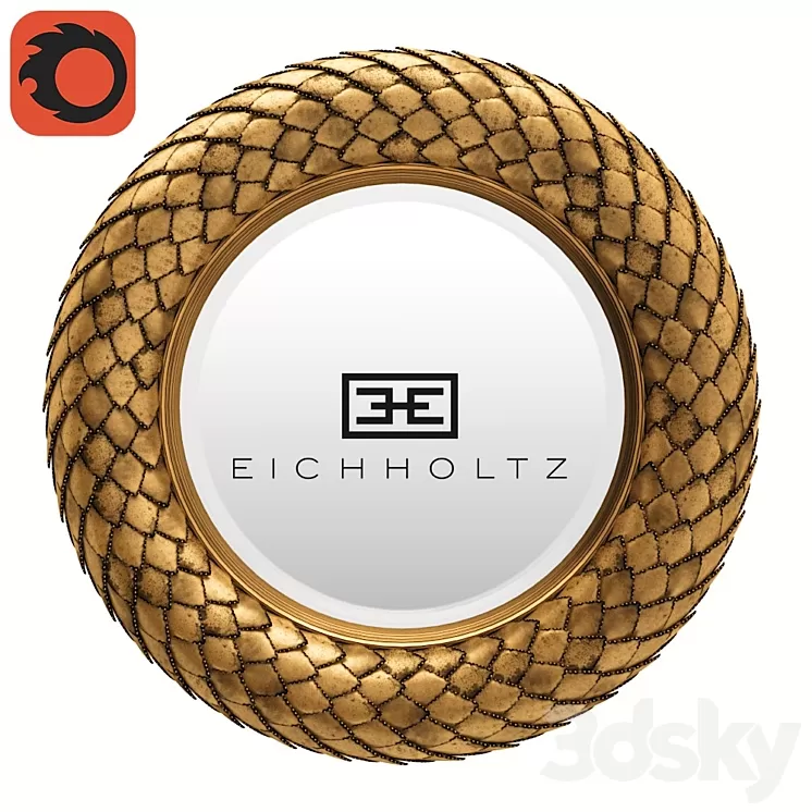 Eichholtz Mirror Laurel 3D Model