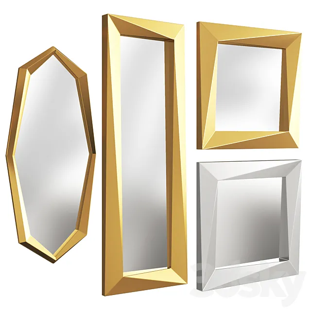 Eichholtz mirrors Narcissus Rivoli L S 3D Model